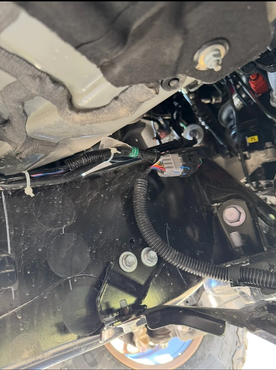 2024 Tacoma How to: Relocating the Sway Bar Disconnect Harness to Fit Larger Tires IMG_0325